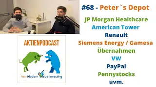 Peters Depot die Depotvorstellung - Aktienpodcast by Modern Value Investing