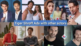 Tiger Shroff Ads with other celebrities