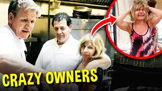 Kitchen Nightmares CRAZIEST Restaurant Owners!