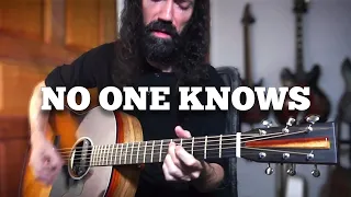 Queens Of The Stone Age - No One Knows | Solo Acoustic Cover