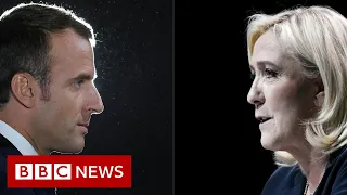 Can French election rivals Le Pen and Macron reform their images? - BBC News