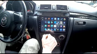 Android radio 9 inches. For Mazda 3. Is it worth buying? Feedback after six months of use