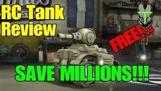 GTA Online RC Tank Review (FREE GIFT SAVE MILLIONS!!!)