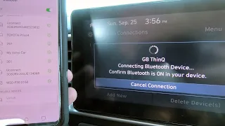 Hyundai Venue (2020-2024): How To Connect Smartphone Via Bluetooth And Activate Android Auto?