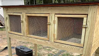 How to build a BIG RABBIT HUTCH