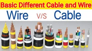 difference between wire and cable | वायर और केबल में क्या फर्क होते हैं |  @electricaldost