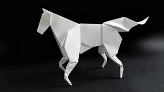 How to make a paper horse - easy origami instructions