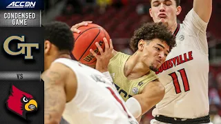 Georgia Tech vs. Louisville Condensed Game | 2020-21 ACC Men's Basketball