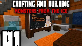 MONSTERS FROM THE ICE - Gameplay part 01 (Crafting and building)