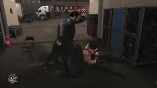 WWE 2K19 the undertaker v the punisher  backstage brawl