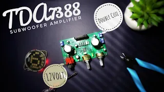 DIY 12Volt Subwoofer Amplifier TDA7388 Double Coil Build | PCBWAY