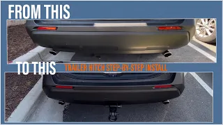 New Factory Trailer Hitch Install | RAV4 2019-2022