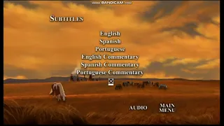 Spirit Stallion Of The Cimarron. DVD Menu Walkthrough