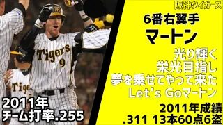 12球団最後のチーム打率リーグ1位シーズン1-9応援歌メドレー