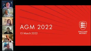 England Hockey Annual General Meeting - March 2022