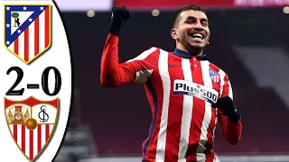 Atlético Madrid vs Sevilla 2-0 All Goals And Extended Highlights Resumen Y Goles HD