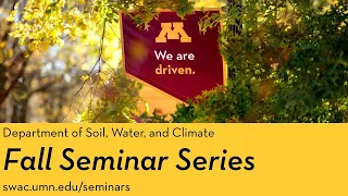 Dr. Ying Sun: Earth Observation for Agriculture Monitoring | Soil, Water, and Climate Seminar