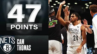 Cam Thomas Makes Nets Franchise History in CAREER-HIGH 47-PT Performance 👀 | February 6, 2023