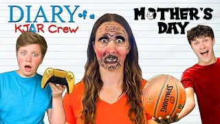 Kids CONTROL Mother's Day, What Happens is Shocking! FUNNY Prank War! DIARY of a KJAR Crew!