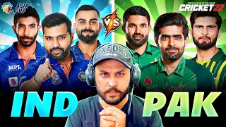 INDIA 🆚 PAKISTAN I Asia Cup 2023 Super 4 (Cricket 22)