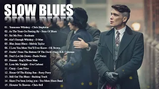Slow Blues - Best Blues Music Playing At Midnight - Blues Legends Music | Electric Guitar Blues