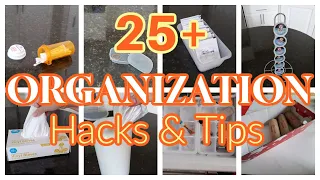 25+ Organization Hacks and Tips