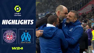 TOULOUSE FC - OLYMPIQUE DE MARSEILLE (2 - 3) - Highlights - (TFC - OM) / 2022-2023