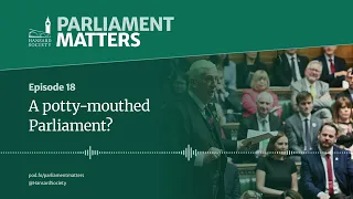 A potty-mouthed Parliament? (Parliament Matters episode 18)