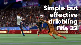 Simple but effective dribbling - Fifa 22 - Left Stick Dribbling