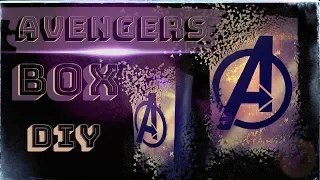 DIY- AVENGERS GIFT BOX * MARVEL / Подарочный БОКС