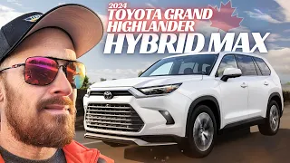 SAVE $2,000 PER YEAR ON GAS? | 2024 Toyota Grand Highlander Hybrid Max Review and Road Test