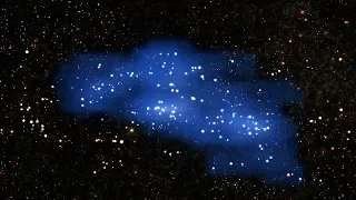 Астрономы нашли гигантское скопление галактик ранней Вселенной