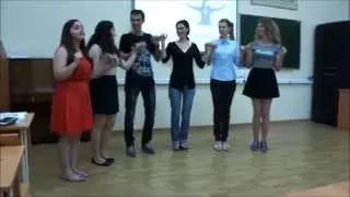 Танец "Лорке" в исполнении зрителей семинара (мастер-класс от ансамбля "Искры Армении"))