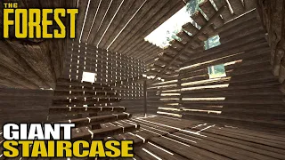 3 Story Staircase to the Roof | The Forest Gameplay | E48