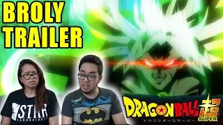 Dragon Ball Super BROLY MOVIE English Dub Trailer REACTION