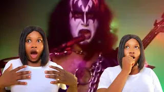 REACTING TO KISS SINGING I LIKE IT LOUD OFFICIAL VIDEO