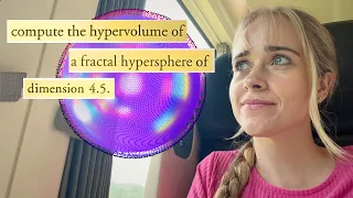 Riding a train until I understand hyperspheres