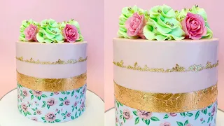 How To Decorate Floral Cake For Mother's Day