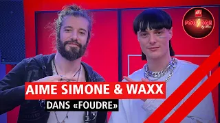 Aime Simone et Waxx interprètent "Heart of Gold" en live dans Foudre