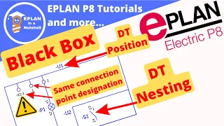 EPLAN Black box. Settings, Connection point designation, DT Nesting