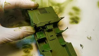 full build Israeli M1025 1/35 ACADEMY (PART 3)