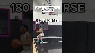 HOW TO GET BETTER AT FINISHING AT THE RIM  #hoops #basketballhoops