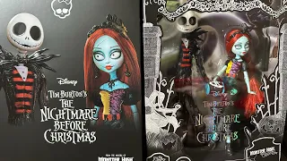 The Nightmare Before Christmas Monster High Skullector Jack & Sally Adult Collector Dolls