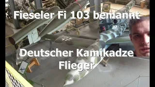 V4 Fi-103 Bemannte V1 Bombe für deutsche Kamikaze Flieger | Schweizerisches Militärmuseum