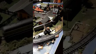 CN 6060 HO.First layout getting back into the hobby,under $300.00