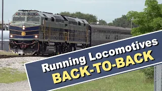 Why They Run Locomotives Back to Back