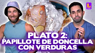 El Gran Chef Famosos PROGRAMA 12 de febrero | Plato dos: Papillote de doncella | LATINA EN VIVO