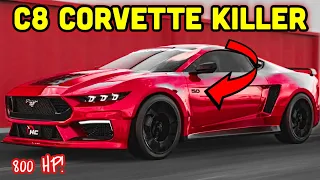 C8 Corvette KILLER?! 2025 Mustang MID ENGINE GTD Supercar! *800HP*
