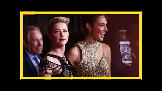 Amber heard et gal gadot hypnotisantes à l’avant-première de "justice league"