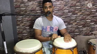 Como tocar el patrón principal de merengue en conga🪘🪘🪘 how to play congas in dominican merengue